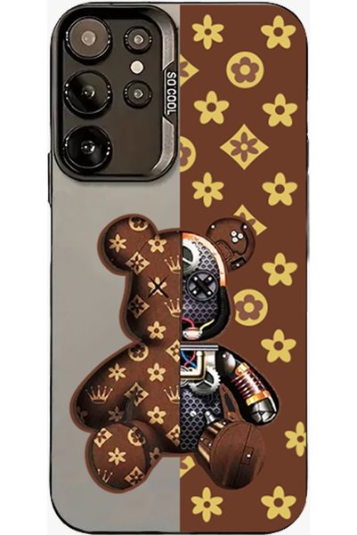 Caseji Samsung S23 Ultra Compatible Robobaby Print Pattern Shock Absorbing Phone Case Mk01A