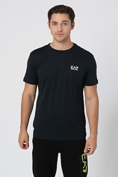 EA7 Βαμβακερό μπλουζάκι με στρογγυλή λαιμόκοψη ΝΑΥΤΙΚΟ ΜΠΛΕ PRODUS SUBDIMENSI...