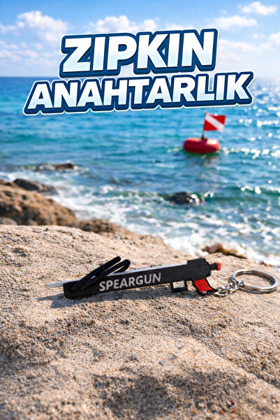 KIZILAKSAM Zıpkın Anahtarlık