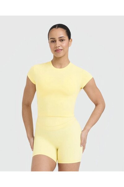 Oner Active Koton Baby T-Shirt Lemon Yellow