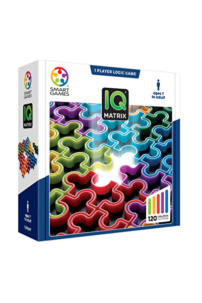 Smart Games - IQ Matrix, παιχνίδι λογικής με 120 προκλήσεις, 7+ ετών, διεθνής...