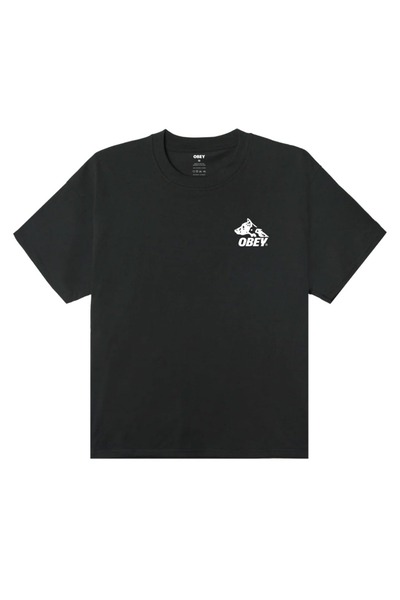 Obey Μπλουζάκι με ζώα βίντατζ μαύρο XXL