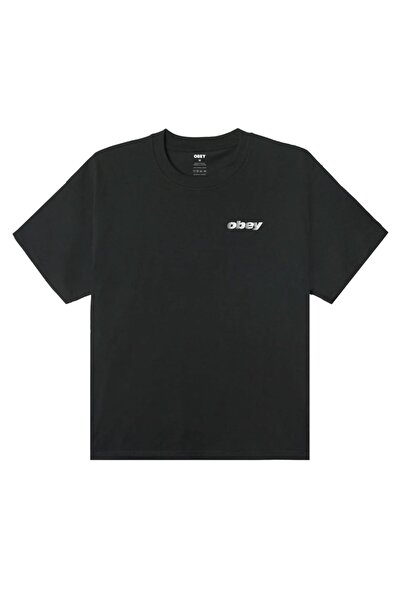 Obey ΕΞΑΓΩΓΕΣ TEE ΒΙΝΤΑΤΖ ΜΑΥΡΟ XXL