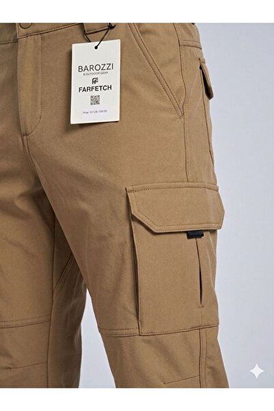 barozzi Erkek Tactical Pantolon Çöl Rengi Su itici Özel Seri Outdoor Licra öz...