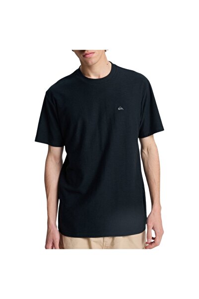 Quiksilver SLUB ΜΠΛΟΥΖΑΚΙ ΜΕ ΣΤΡΟΓΓΥΛΗ ΛΑΙΜΟΥΡΑ ΜΑΥΡΟ S