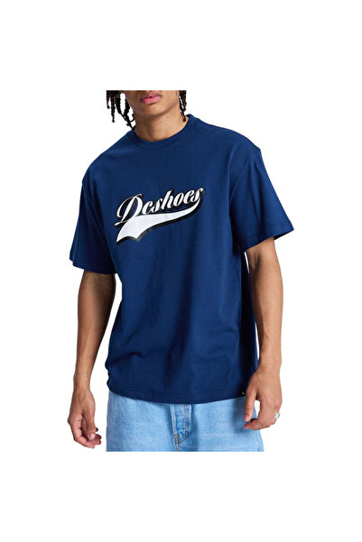 DC Τ-SHIRT ΠΑΛΙΑΣ ΣΧΕΔΙΑΣΗΣ ΜΠΛΕ ΑΝΤΙΚΕ ΜΕΓΕΘΟΣ L