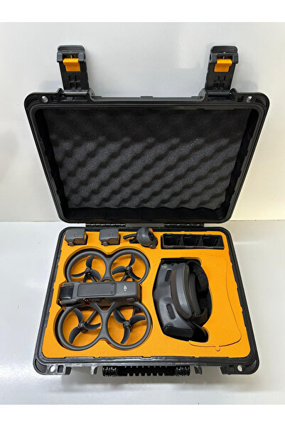 Clascase Dji Avata 2 N3 / Googles 3 Uyumlu Hardcase Drone Taşıma Çantası C036