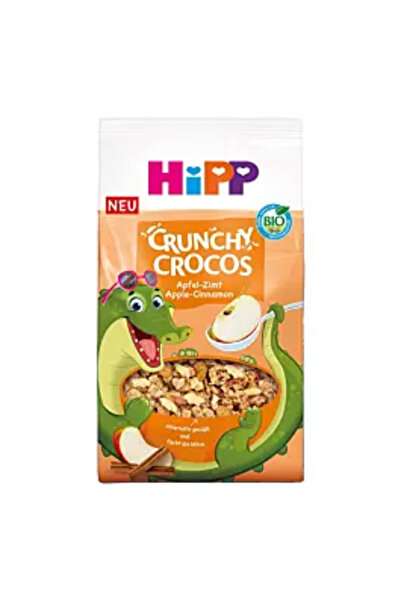 Hipp Crunchy crocodiles with apple and cinnamon, Muesli, Bio, 300 g