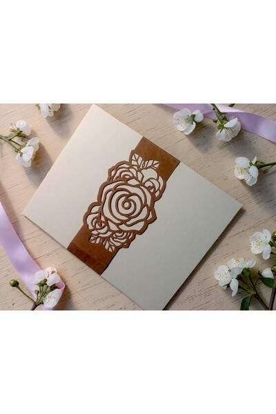 Armada 40 τεμάχια Κορδέλα Πρόσκλησης Kraft (Ζώνη Φακέλου) – Διακοσμητική Ταιν...