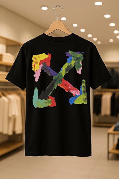 H&GHAMLEGİYİM Μπλουζάκι με στάμπα. Κοντομάνικο καλοκαιρινό & ανοιξιάτικο casu...