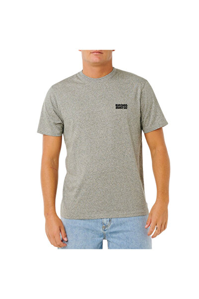 Rip Curl Μπλουζάκι EASY EMBROID Γκρι Μαρλ XL