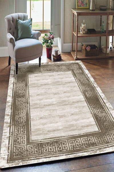 Yürük Home Welsoft Kumaş Dijital Baskılı YRK102 MODELİ LASTİKLİ HALI ÖRTÜSÜ
