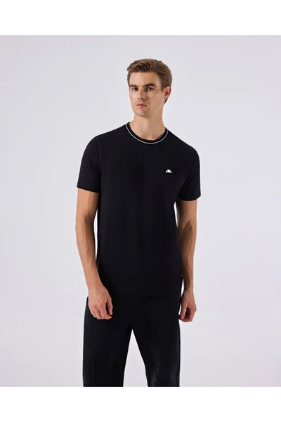 Ellesse Tricou tricotat pentru bărbați 6SM5058 Negru