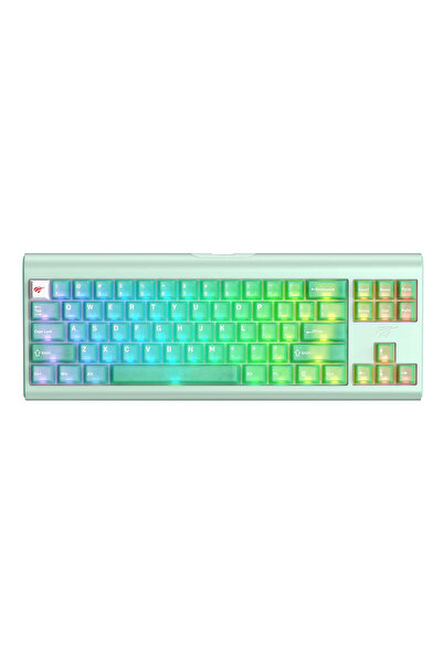 Havit Πληκτρολόγιο gaming, Havit, KB896L, RGB, Πράσινο