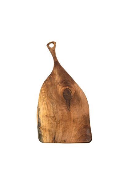 Hakiki Store Natural Walnut Cutting and Presentation Board 44 cm |   Handmade