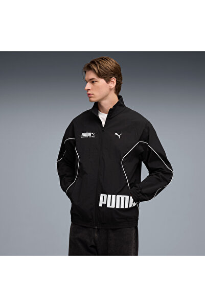 Puma Αθλητικό Ανδρικό Μαύρο Μπουφάν (692173-01)
