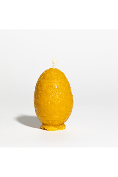 APIVEST Κερί Πάσχαλος από Κερί Μέλισσας σε Σχήμα Αυγού – Κομψή Διακόσμηση |