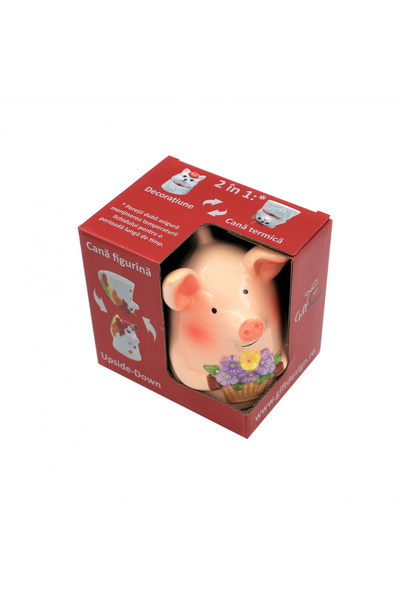 Gift Design Ανάποδη κούπα-φιγούρα  "Μικρό Γουρουνάκι "