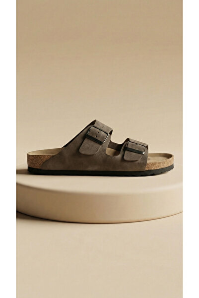 Shoebuo Γυναικείες παντόφλες με ορθοπεδική σόλα και διπλή πόρπη, καθημερινές,...