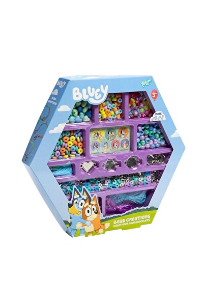 Totum Σετ Βραχιολιών Bluey με 1500 Χάντρες, Κορδόνια & Στολίδια, Totum, 3+ ετών