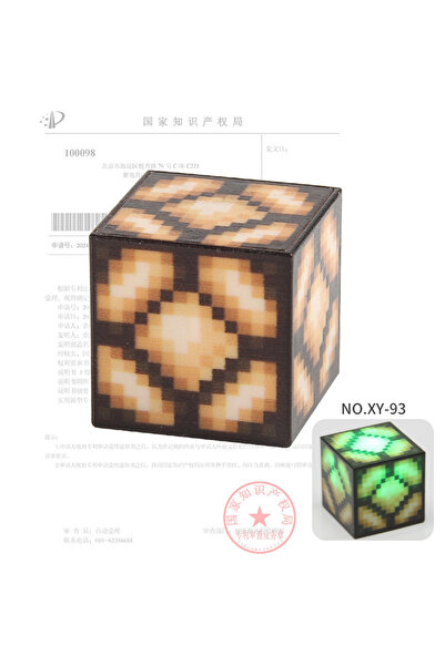 sofun Minecraft Işıklı Renkli Küp Sese Duyarlı