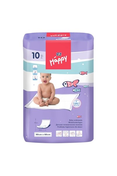 Happy Alee Cearceaaf super absorbant - Dimensiune 90x60 cm 10 buc/pachet