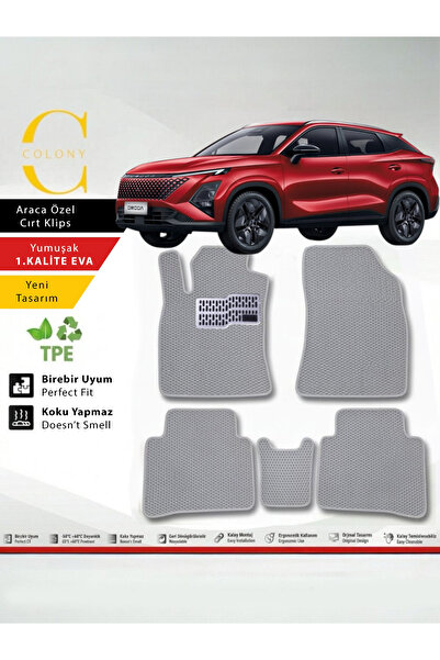COLONY Yeni Omoda 5 Hücreli Premium 1.Kalite Eva Paspas Seti Paspas Takımı & ...