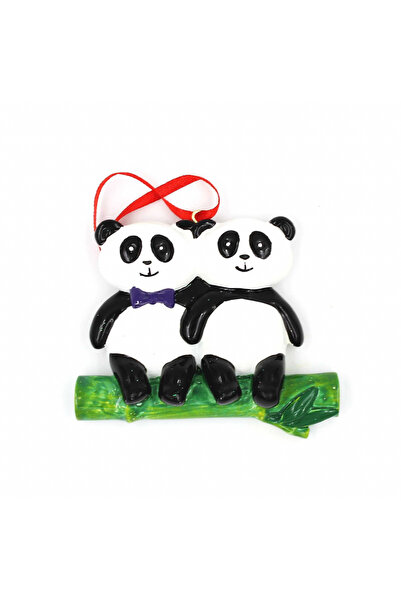 Gift Design Decorațiune magnetică - Două urși panda