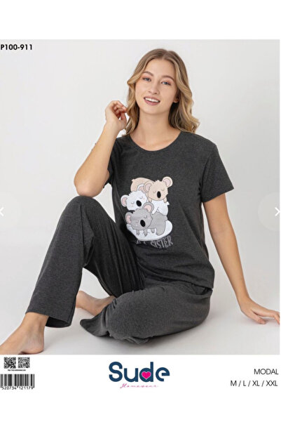 Kadın Kısa Kollu Pijama Takım