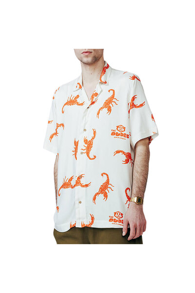 The Dudes ΣΚΟΡΠΙΟΝΣ ΧΑΒΑΝΙΖΑΝΙΚΟ ΠΟΥΚΑΜΙΣΟ ΠΟΛΥΧΡΩΜΟ XXL