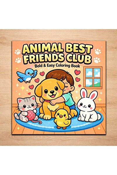 OBRO Βιβλίο Ζωγραφικής για Παιδιά: Γάτες & Σκύλοι – 20 Μεγάλα & Εύκολα στο Χρ...