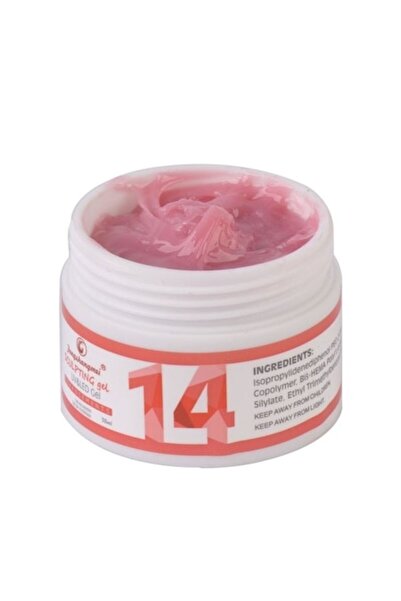 fengshangmei Gel UV pentru construcția unghiilor, Roz, 15g