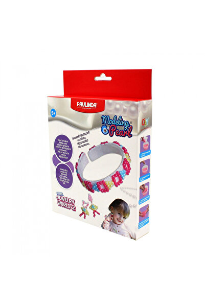 Paulinda Δημιουργικό σετ χαντρών για βραχιόλια για κορίτσια σε χρώμα κυκλάμινο.