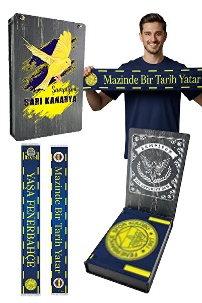 Fenerbahçe UNISEX ΣΑΛΙ ΠΡΟΣΤΑΣΙΑΣ ΑΠΟ ΤΙΣ ΑΡΙΘΜΗΣΕΙΣ ΤΗΣ ΗΛΙΚΙΑΣ ΜΕ ΚΟΥΤΙ ΔΩΡΟΥ