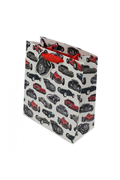 Eurowrap Χάρτινη τσάντα δώρου με σχέδιο αγωνιστικού αυτοκινήτου "