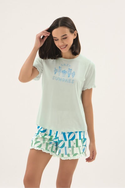 Sevim 17551 ΓΥΝΑΙΚΕΙΟ ΣΕΤ ΣΟΡΤΣ ΜΕ ΣΤΑΜΠΑ