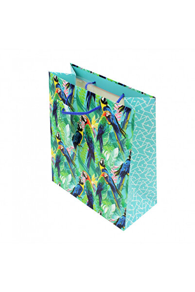 Eurowrap Χάρτινη Τσάντα Δώρου L Parrots