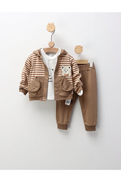MiniKids Στολή Succes Bear, μπεζ μοντέλο