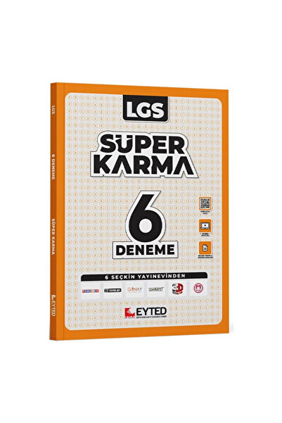 EYTED Yayınları 8. Sınıf LGS Süper Karma 6 Deneme
