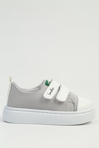 Benetton Γκρι παιδικά αθλητικά παπούτσια BN-32191