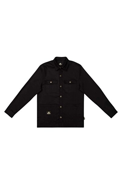 The Dudes Ντέιβ Πουκάμισο-μπλούζα Μαύρο Μ