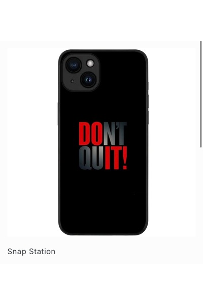 SNAPSTATIONRO Προστατευτική θήκη, MagSafe, iPhone 15 - DONT_QUIT