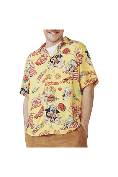 The Dudes A Pill Meal Ii Χαβανέζικο Πουκάμισο Πολύχρωμο XL