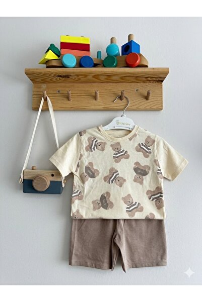 MRC BABY Happy Cute Printed Summer Shorts Set