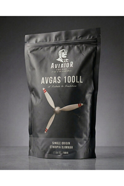 Aviator Coffee AVGAS 100LL %100 Arabica Single Origin Taze Kahve Çekirdek/Öğü...