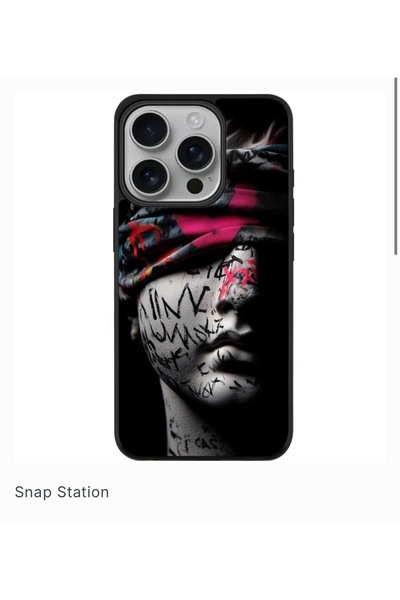 SNAPSTATIONRO Husa de protectie, MagSafe, iPhone 14 PRO MAX - HALFFACE