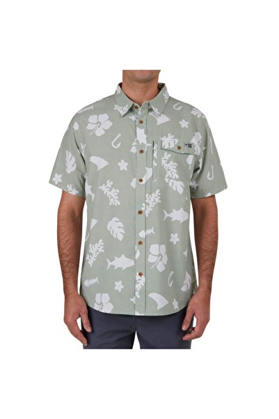 Salty Crew Σουτς Σ/Σ Τεχνικό Υφαντό Σκούρο Πράσινο Μεγάλο