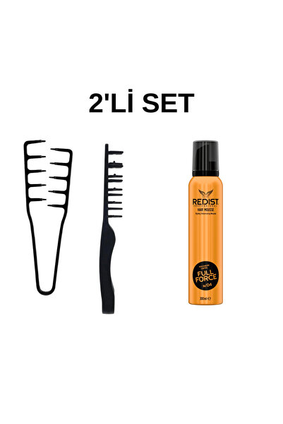 new estela PROFESYONEL ŞEKİL TARAĞI & REDİST SAÇ SPREYİ 400ML VE REDİST SAÇ K...