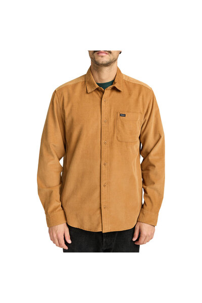 RVCA ΦΡΙΜΑΝ ΚΟΡΝΤ II ΜΠΛΟΥΖΑΚΙ ΜΕ ΛΕΠΤΟΜΕΡΕΙΕΣ ΣΕ ΛΕΥΚΟ ΜΕΓΕΘΟΣ L