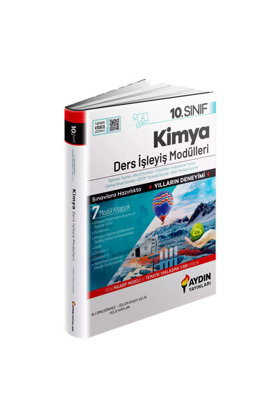 Aydın Yayınları 10. Sınıf Kimya Ders İşleyiş Modülleri